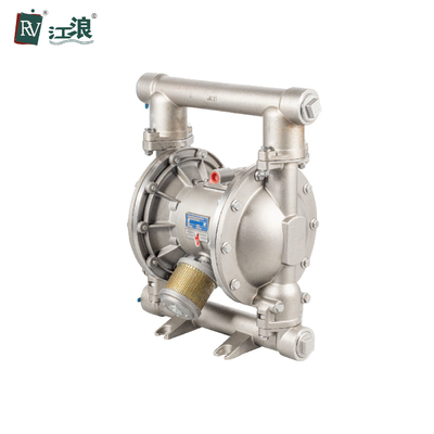 Pompa Diafragma Pneumatik Stainless Steel 1/2 Inch Untuk Transfer Alkali Asam Kuat