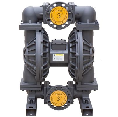 Disesuaikan 3 Inch Aluminium Pneumatic Diaphragm Pump untuk Transfer Cat dan Filter Press Aplikasi