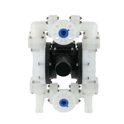 120psi 150lpm PTFE Diaphragm Plastik Pneumatic Diaphragm Pump untuk aplikasi industri