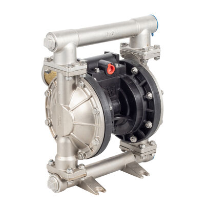 Mini Diaphragm Vacuum Pump Pneumatic bebas minyak dengan 120psi Max Pressure 40gpm Max Flow dan PTFE Diaphragm untuk Pengolahan Air Limbah