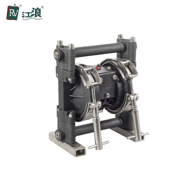 Pompa Diafragma Aluminium 3/8 Inch Untuk Transfer Kimia Pneumatik