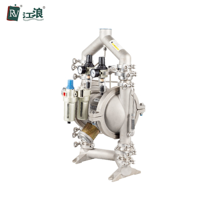 Pompa Diafragma Pneumatik 1,5 Inch Untuk Bahan Kimia Transfer Bubuk