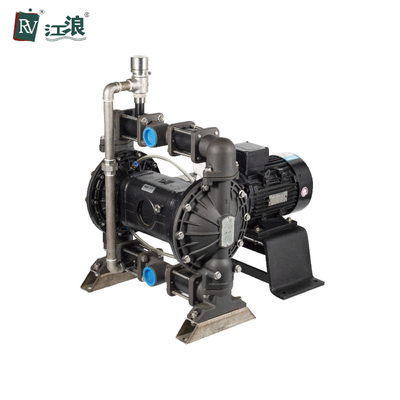 1 1/2 "Pompa Diafragma Motor Di Dalam Pompa Diafragma Karet Nitril Transfer Minyak