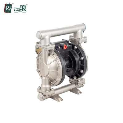 Transfer Asam Sulfat Pompa Vakum Diafragma Stainless Steel Dengan PP Air Center 1Inch