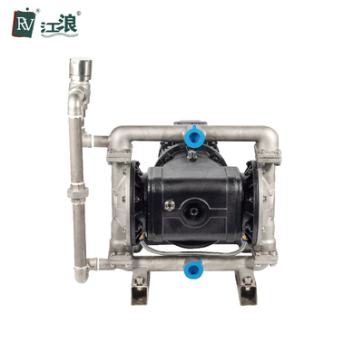 1 &quot;Stainless Steel Listrik Air Ganda Pompa Diafragma Transfer Cairan