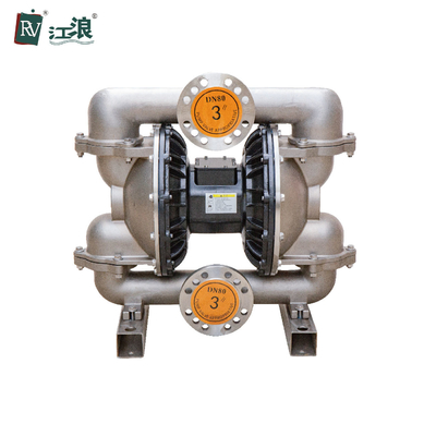 SS316 Air Dioperasikan Pneumatic Double Diaphragm Pump Water Oil Lotion Acid Transfer