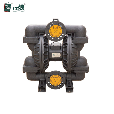 Pompa Diafragma Pneumatik Pelapis Industri Transfer kimia 3 Inch