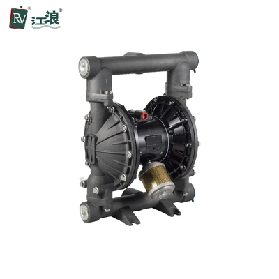 Aluminium Alloy Double Pneumatic Spray Pump Diafragma Untuk Industri Cat 1 - 1/2 Inch