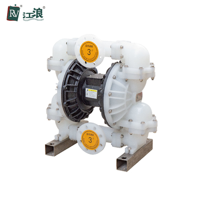 3 " Pompa Diafragma Beroperasi Udara Polypropylene 1022 LPM Untuk Transfer Kimia Air Kotor