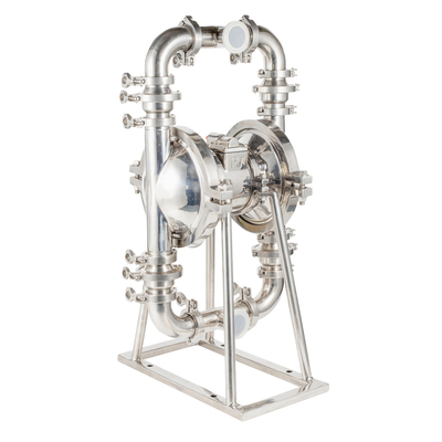 1/2" Pompa Diafragma Pneumatik 20 GPM 30-90 PSI Tekanan Udara