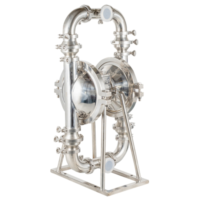 Pompa Diafragma Ganda Udara Ringan 6,5kg 150L/Min Aliran 25mm Inlet/Outlet