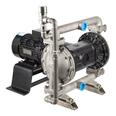 40mm Liquid Diameter Motor Diaphragm Pump for Suction Lift 5m dan Maxminum Pressure 0.6 Mpa