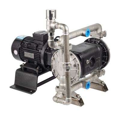Pump diafragma bertenaga motor dengan daya motor 1,5 Kw