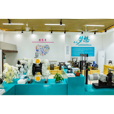 3 Inch Ductile Iron Pneumatic Diaphragm Pump with 270 gpm Flow Rate 1 Year Warranty for Industrial Applications