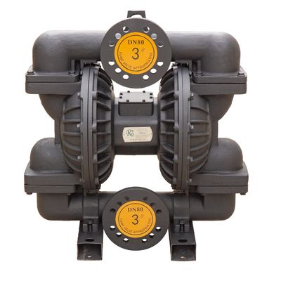 Disesuaikan 3 Inch Aluminium Pneumatic Diaphragm Pump untuk Transfer Cat dan Filter Press Aplikasi