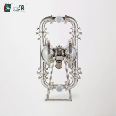 Pompa Diafragma Ganda Pneumatik Saniter Food Grade 2 Inci dengan Sertifikat Pangan