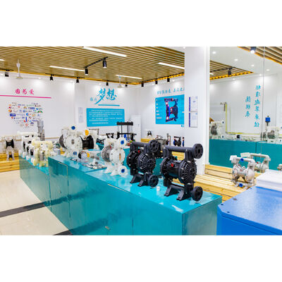 Pompa diafragma yang dioperasikan oleh udara besi tipis 3 inci dengan CE Disetujui untuk aplikasi industri