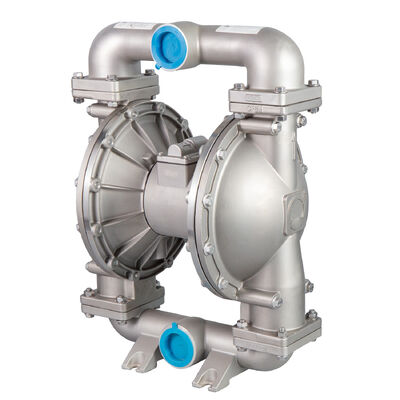 2 Inch Stainless Steel Double Diaphragm Pump Dengan Buna-N Koneksi untuk Aplikasi Industri