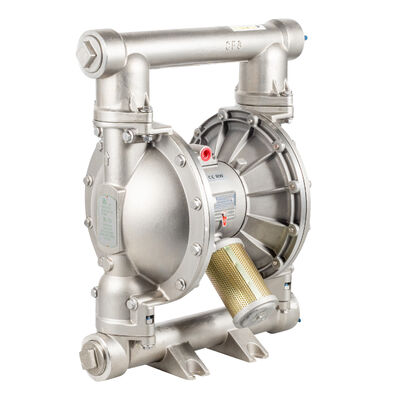 2 Inch Stainless Steel Double Diaphragm Pump Dengan Buna-N Koneksi untuk Aplikasi Industri