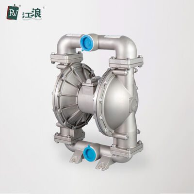 2 Inch Stainless Steel Double Diaphragm Pump Dengan Buna-N Koneksi untuk Aplikasi Industri