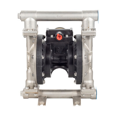 Mini Diaphragm Vacuum Pump Pneumatic bebas minyak dengan 120psi Max Pressure 40gpm Max Flow dan PTFE Diaphragm untuk Pengolahan Air Limbah