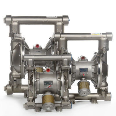 Pompa AODD Stainless Steel dengan Sumber Tenaga Pneumatik untuk Pengolahan Air Limbah dan Irigasi