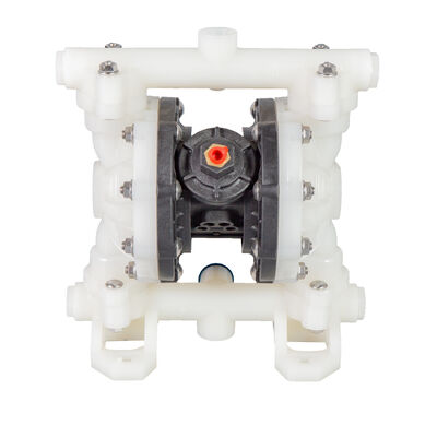 Low Noise 1/2 Inch Polypropylene Plastic Pneumatic Diaphragm Pump untuk Penanganan Cairan