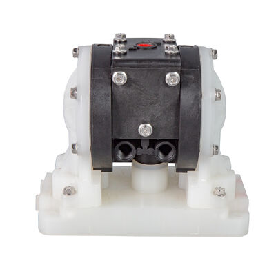 Bahan PVDF Pompa Diafragma Pneumatik 1/4 Inci untuk Bahan Kimia Asam Kuat