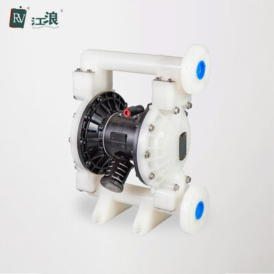 1 1/2 Inch Resistant Kimia PTFE Diaphragm Pneumatic Pump dengan 340L/M Aliran Rate