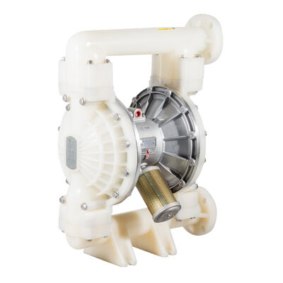Pompa Diafragma Ganda Pneumatik PTFE PVDF dengan Laju Alir 570L/M untuk Transfer Bahan Kimia