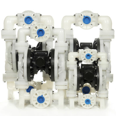 11/2 Inch Pneumatic Diaphragm Pump untuk Pengolahan Air Limbah dengan Konstruksi Bahan PP
