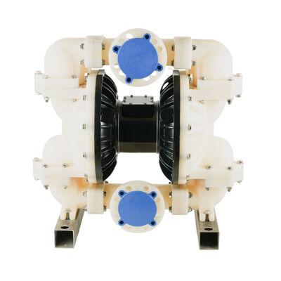 Pompa Diafragma Plastik Pneumatik 120psi untuk Pengolahan Air Limbah dan Irigasi