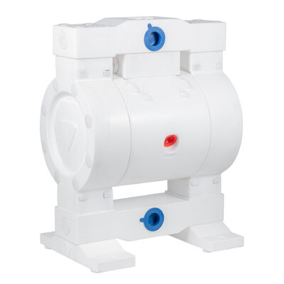 Pompa Diafragma Pneumatik Bahan PTFE Tekanan Rendah yang dapat disesuaikan untuk Industri Kimia Air Limbah