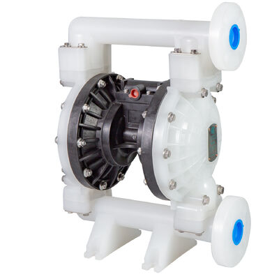 Air Operated Double Diaphragm Pump dengan Polypropylene Shell Tekanan Rendah dan 11/2 inch Outlet Size