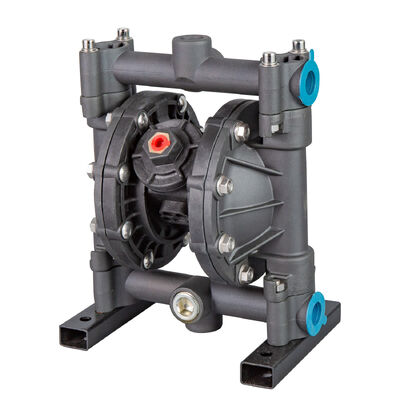 Tingkat Aliran Tinggi 3/4 Inci Aluminium Pneumatic Diaphragm Pump untuk Transfer Cat