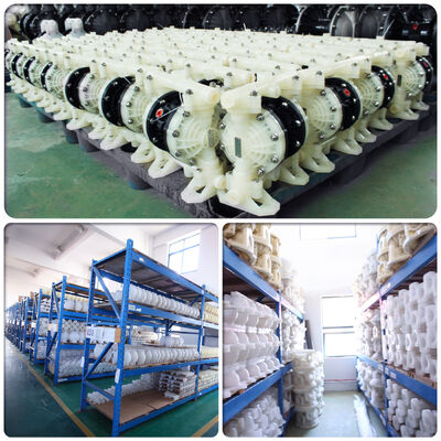 Pompa Diafragma Pneumatik Desain Baru dengan Tingkat Aliran 340L/M dan Garansi 1 Tahun untuk Penggunaan Industri