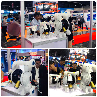 Pompa Diafragma Pneumatik Aluminium dengan Laju Alir 57L/M untuk Aplikasi Industri