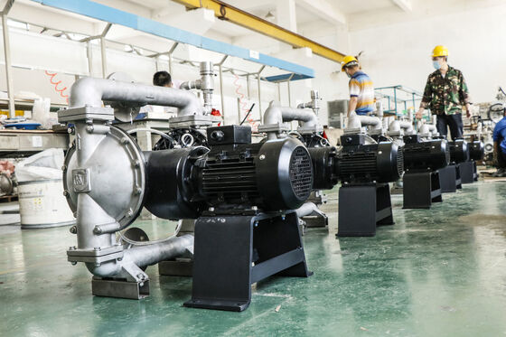 Pompa Diafragma Beroperasi Udara Bersertifikat CE dengan Laju Aliran 340L/M dan Sumber Daya Pneumatik