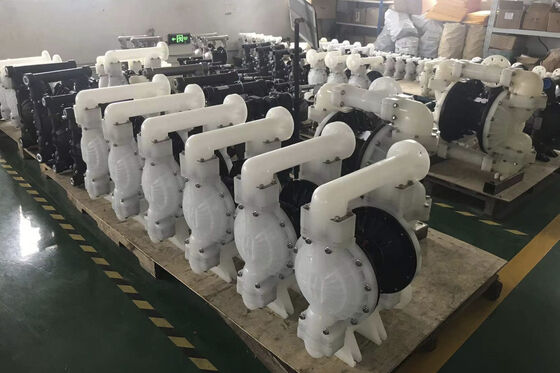 Pompa Diafragma Beroperasi Udara Bersertifikat CE dengan Laju Aliran 340L/M dan Sumber Daya Pneumatik