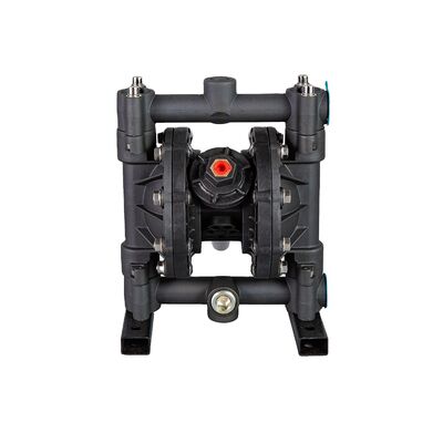 1/2' 'Aluminium paduan Pneumatic Double Diaphragm Pump 100 Psi 15 Gpm untuk Pengolahan Air Limbah dan Irigasi