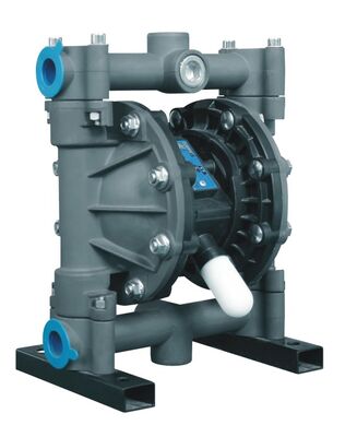 1/2' 'Aluminium paduan Pneumatic Double Diaphragm Pump 100 Psi 15 Gpm untuk Pengolahan Air Limbah dan Irigasi