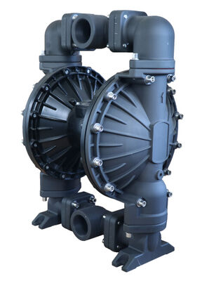 Pompa Diafragma Pneumatik Aluminium 2 Inci 120 Psi Aliran Besar untuk Pengerjaan Mesin dan Pengolahan Air Limbah