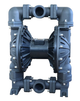 Pompa Diafragma Pneumatik Aluminium 2 Inci 120 Psi Aliran Besar untuk Pengerjaan Mesin dan Pengolahan Air Limbah