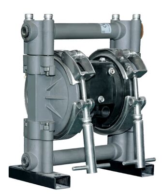 Pompa Diafragma Pneumatik Aluminium 3/8 Inci untuk Transfer Tinta dan Penanganan Cairan