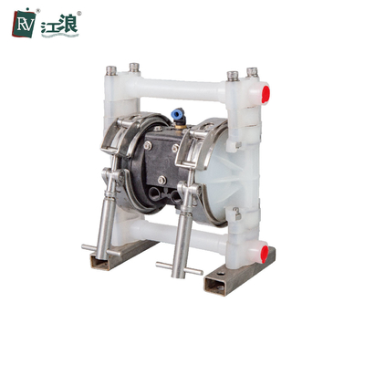 Pompa Diafragma Dioperasikan Udara Polypropylene Suction Lift 5m Self Priming 3/8"