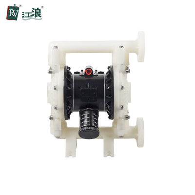 Kynar PVDF Pompa Diafragma Konsumsi Udara 150 Lpm 40 GPM DN25 Fluid Port