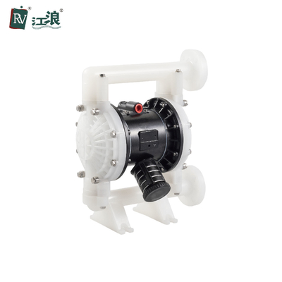 1 "Pompa Diafragma Udara Untuk Pemutih Dengan Nitrile Elastomer PTFE Ball Valve 151lpm