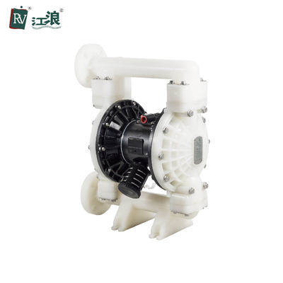 Pompa Dosis Diafragma Ganda 1 1/2 Inch PVDF Untuk Transfer Asam Alkali