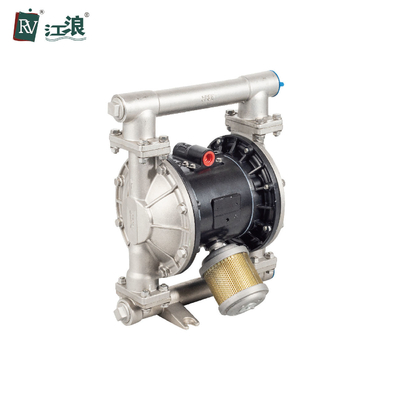 1 Inch Stainless Steel Diafragma Pompa Pembuatan Bir PTFE Air Dioperasikan Pompa Air