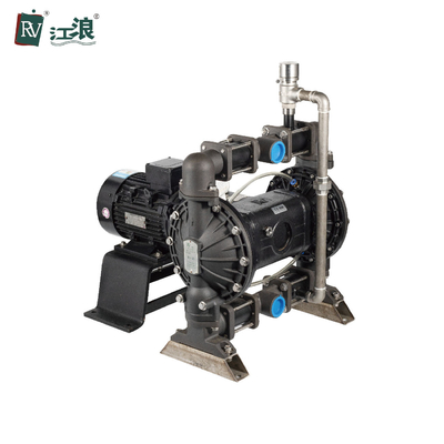 1 1/2 "Pompa Diafragma Motor Di Dalam Pompa Diafragma Karet Nitril Transfer Minyak